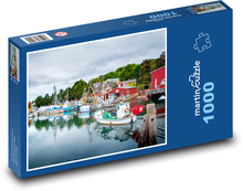 Ships - Port Puzzle 1000 pieces - 60 x 46 cm 