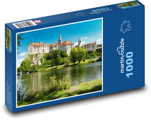 Zamek Sigmaringen - Niemcy Puzzle 1000 elementów - 60x46 cm