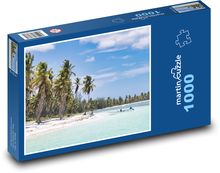 Oceán - ostrov Puzzle 1000 dílků - 60 x 46 cm