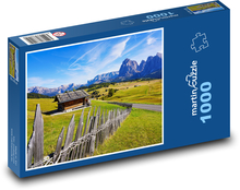 Włochy - Bolzano Puzzle 1000 elementów - 60x46 cm