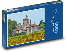 Schloss - Weinberge Puzzle 1000 Teile - 60 x 46 cm