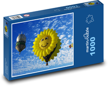 Teplovzdušný balón Puzzle 1000 dielikov - 60 x 46 cm 