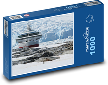 Ľadovec - sneh Puzzle 1000 dielikov - 60 x 46 cm 