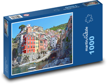 Riomaggiore - Taliansko, dediny Puzzle 1000 dielikov - 60 x 46 cm