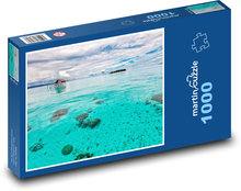 Flaches Meer Puzzle 1000 Teile - 60 x 46 cm
