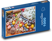 Stůl - ovoce Puzzle 1000 dílků - 60 x 46 cm