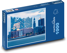 Německo - Hamburg Puzzle 1000 dílků - 60 x 46 cm