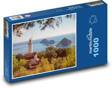 Pobrežie - maják Puzzle 1000 dielikov - 60 x 46 cm