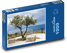 Sardinie - Jihovýchodní pobřeží Puzzle 1000 dílků - 60 x 46 cm