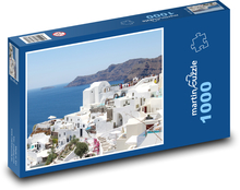 Řecko - Santorini Puzzle 1000 dílků - 60 x 46 cm