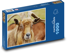 Horská koza Puzzle 1000 dílků - 60 x 46 cm