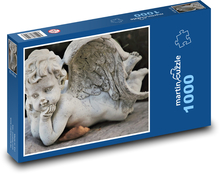 Skulptur - Engel Puzzle 1000 Teile - 60 x 46 cm