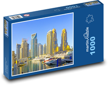 Dubaj - mrakodrapy Puzzle 1000 dielikov - 60 x 46 cm 