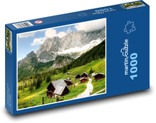 Dachstein - Rakousko, hory Puzzle 1000 dílků - 60 x 46 cm