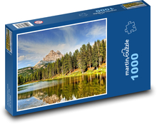 Lago Antorno - Dolomity Puzzle 1000 elementów - 60x46 cm