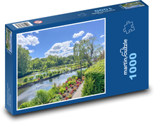 Flowers - Park Puzzle 1000 pieces - 60 x 46 cm 