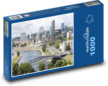 Litva - Vilnius Puzzle 1000 dielikov - 60 x 46 cm 