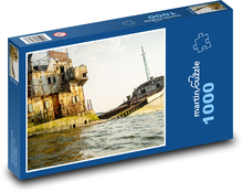 Schiffswrack Puzzle 1000 Teile - 60 x 46 cm