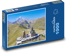 Georgien - Dreifaltigkeitskirche Puzzle 1000 Teile - 60 x 46 cm