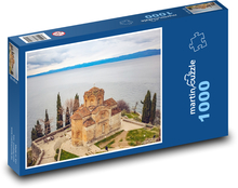 Severní Makedonie - Kostel sv. Jovan Kaneo Puzzle 1000 dílků - 60 x 46 cm