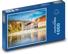 Kláštor Weltenburg Puzzle 1000 dielikov - 60 x 46 cm