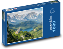 Bavorsko - Neuschwanstein Puzzle 1000 dielikov - 60 x 46 cm 