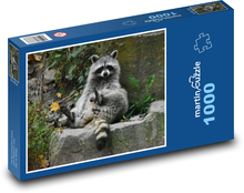 Raccoon Puzzle 1000 pieces - 60 x 46 cm