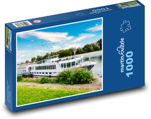 Loď - Rýn Puzzle 1000 dielikov - 60 x 46 cm