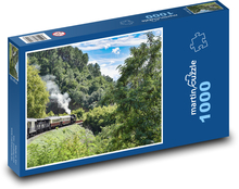 Steam Train Puzzle 1000 pieces - 60 x 46 cm 