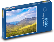 Górski krajobraz Puzzle 1000 elementów - 60x46 cm