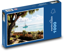 Barbados - plachetnice Puzzle 1000 dílků - 60 x 46 cm