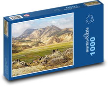 Islandia - Sceneria Puzzle 1000 elementów - 60x46 cm