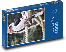 Ptak - dzioborożec Puzzle 1000 elementów - 60x46 cm
