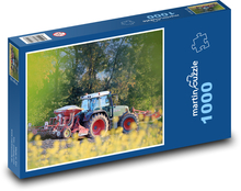 Tractor - agricultural machine Puzzle 1000 pieces - 60 x 46 cm