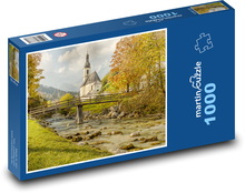 Ramsau - Kirche Puzzle 1000 Teile - 60 x 46 cm