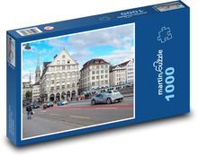 Curych - Švýcarsko Puzzle 1000 dílků - 60 x 46 cm