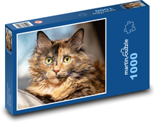 Gepunktete Katze Puzzle 1000 Teile - 60 x 46 cm