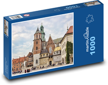 Wawel - Krakov, Poľsko Puzzle 1000 dielikov - 60 x 46 cm 
