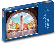 City - Square, Italy Puzzle 1000 pieces - 60 x 46 cm 