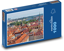 Praha - Kostol Puzzle 1000 dielikov - 60 x 46 cm 