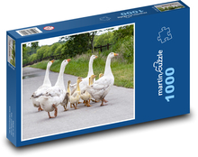 Husi na ceste Puzzle 1000 dielikov - 60 x 46 cm 