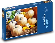 Podzimní dýňové poselství Puzzle 1000 dílků - 60 x 46 cm