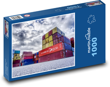 Kontajnerový port Puzzle 1000 dielikov - 60 x 46 cm 