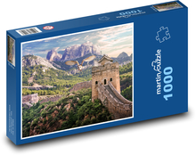 Veľký čínsky múr. Puzzle 1000 dielikov - 60 x 46 cm 