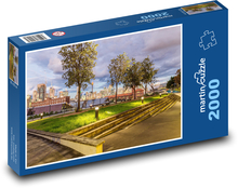 Park v noci Puzzle 2000 dílků - 90 x 60 cm