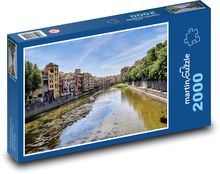 Girona - Spain, river Puzzle 2000 pieces - 90 x 60 cm