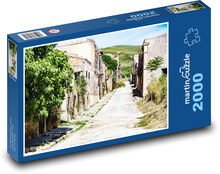 Włochy - Sycylia, miasto Puzzle 2000 elementów - 90x60 cm