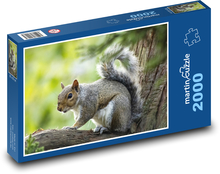 Eichhörnchen auf einem Baum Puzzle 2000 Teile - 90 x 60 cm