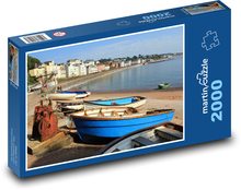 Devon - coastal boats, England Puzzle 2000 pieces - 90 x 60 cm