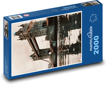 Tower Bridge - visutý most, Velká Británie Puzzle 2000 dílků - 90 x 60 cm
